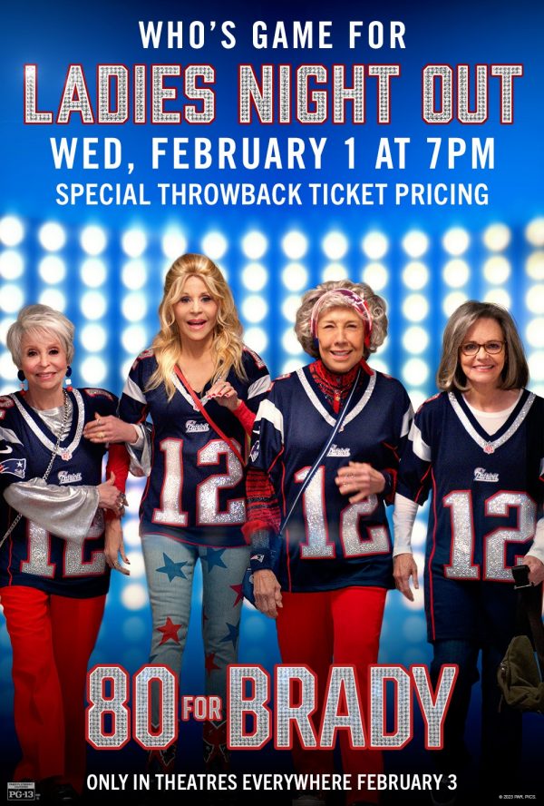 Showcase Cinemas at Patriot Place offering free tickets to special  screening of '80 for Brady,' movie inspired by North Attleboro women, Local News